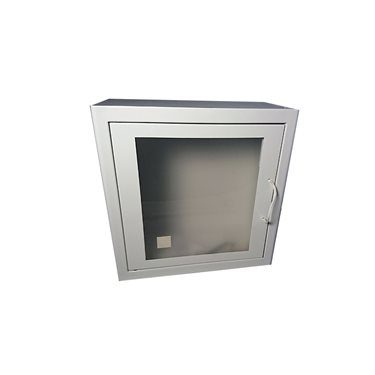 Arky metal AED (automated external defibrillator) cabinet