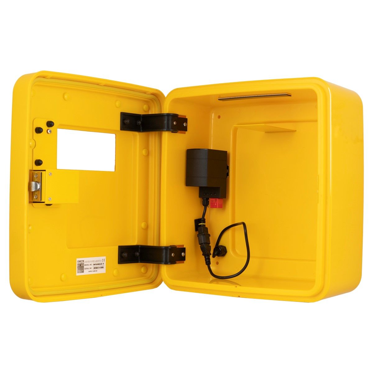 Vivomed Outdoor Polycarbonate Defibrillator Cabinet with Keypad Lock, Heater and LED Light