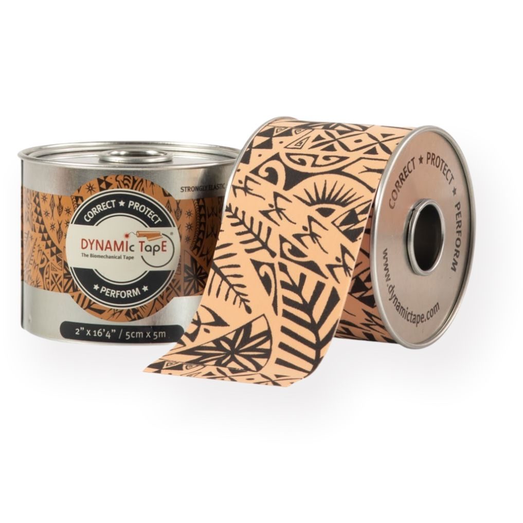 Dynamic Tape Beige with black tattoo