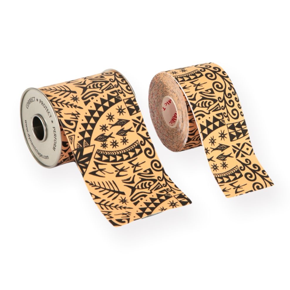 Dynamic Tape Beige with Black Tattoo