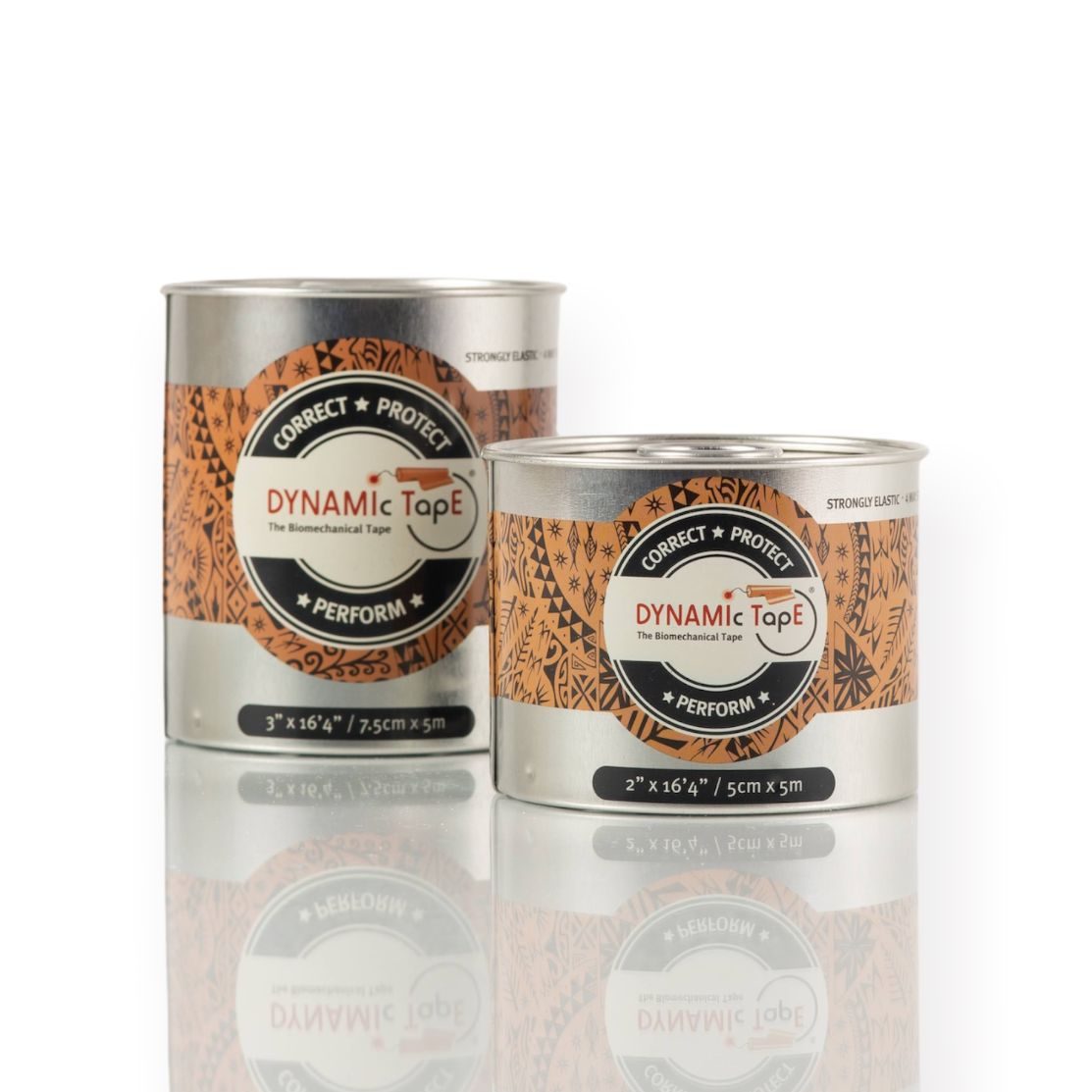 Dynamic Tape Beige with black tattoo