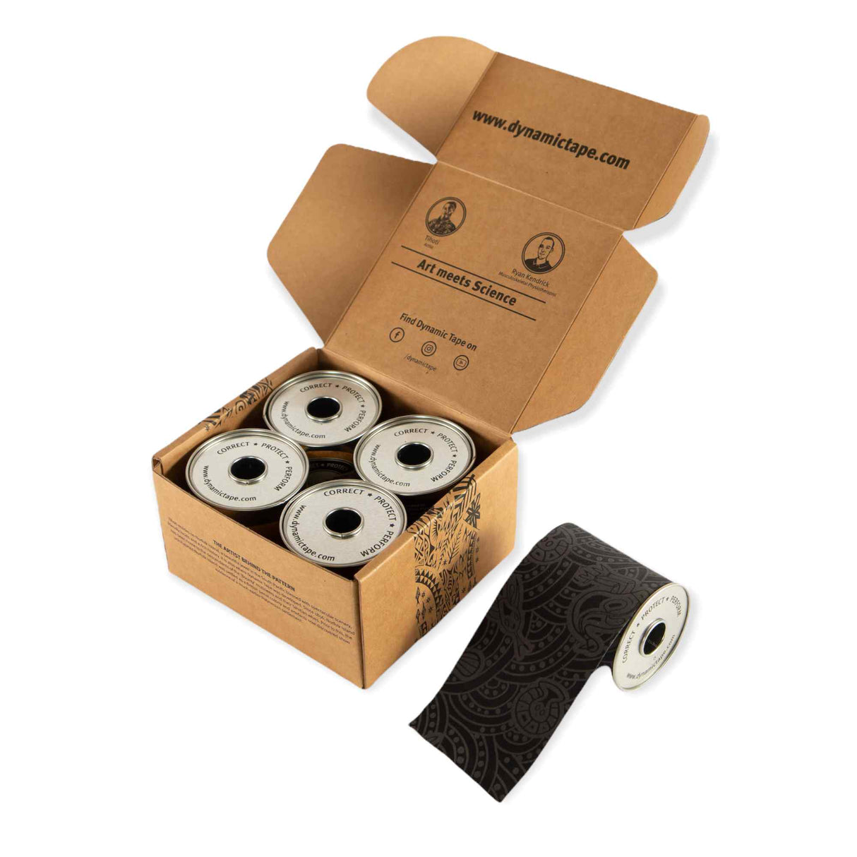 Dynamic Tape Eco - Tattoo - made from recycled plastic bottles