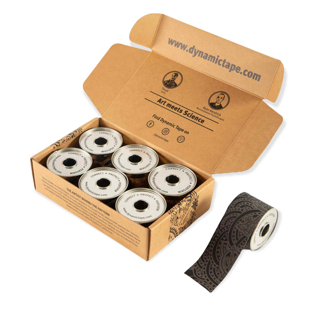 Dynamic Tape Eco - Tattoo - made from recycled plastic bottles