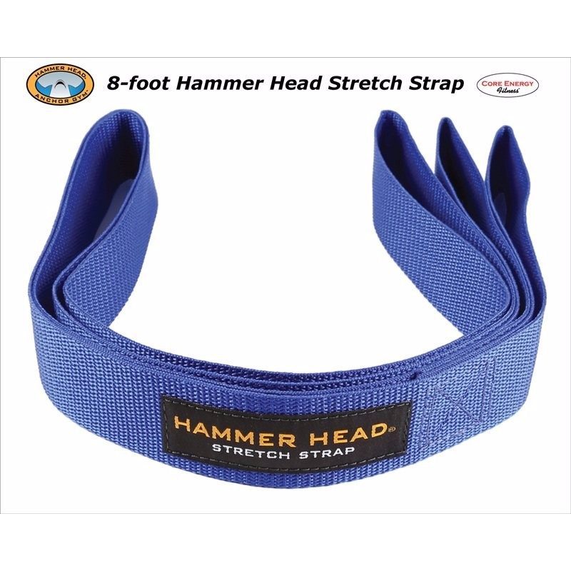 Hammer Head Anchor Gym Yoga Stretch Strap Combo