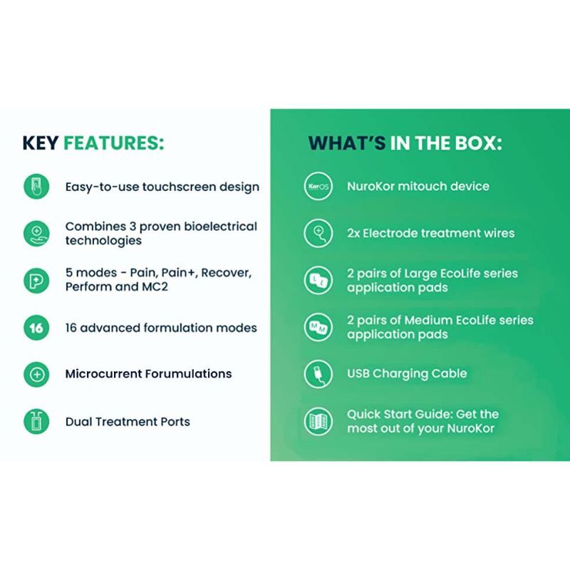 NuroKor mitouch Complete Body Therapy System KorOS5