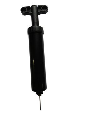 8" hand pump with needle for inflating footballs, basketballs etc