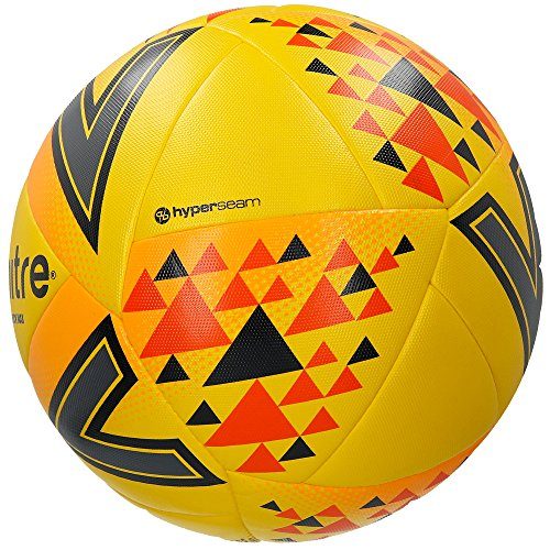 Mitre Mitre Ultimatch Plus Max Match Football, Yellow/Orange/Black