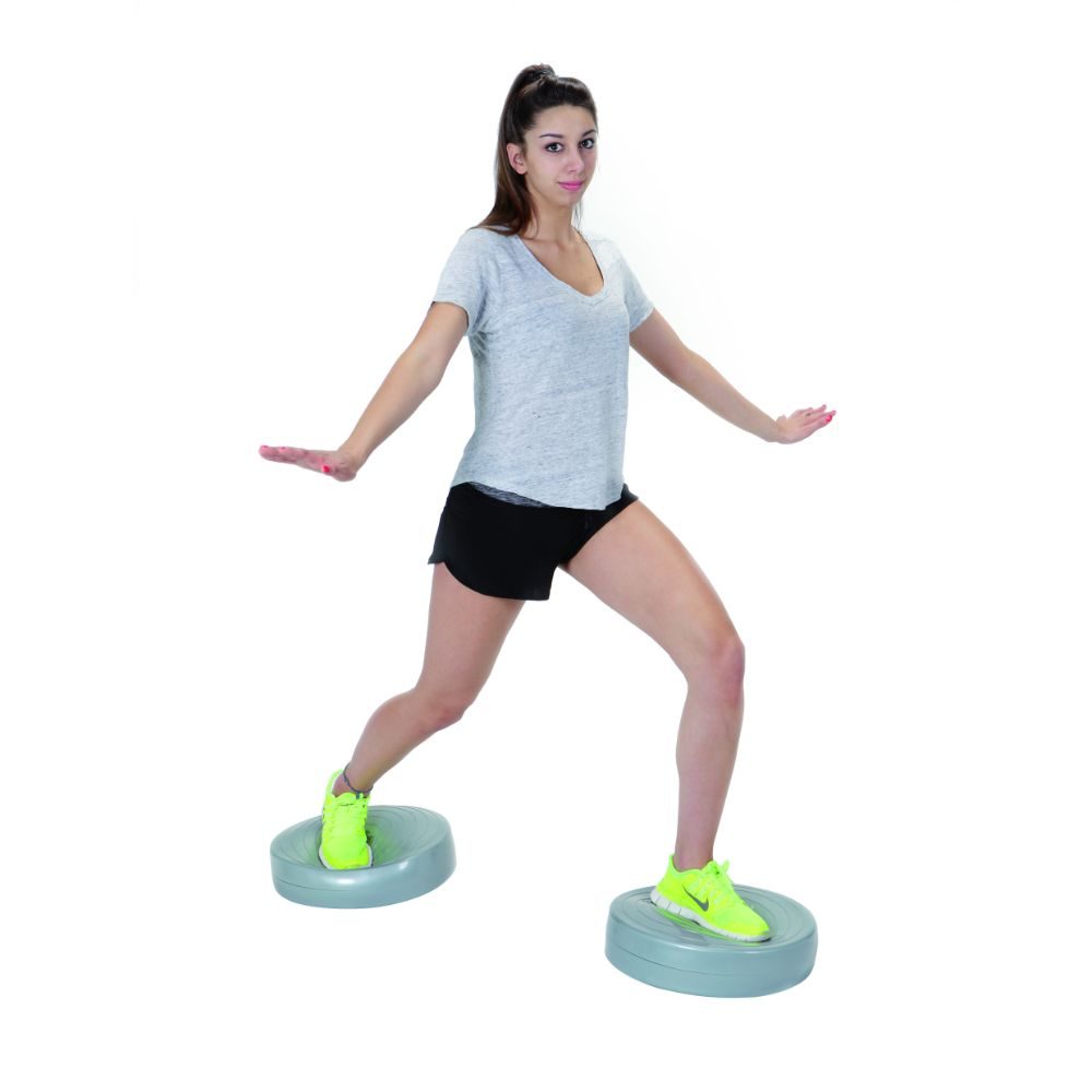 Gymnic Stability Wheel Balance Cushion - Grey 40 cm x 9 cm