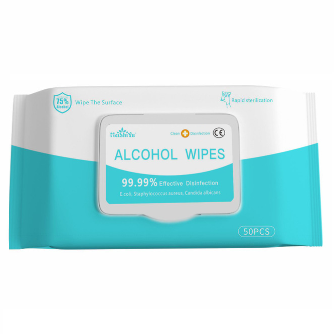 Disinfection wipes 75% alcohol