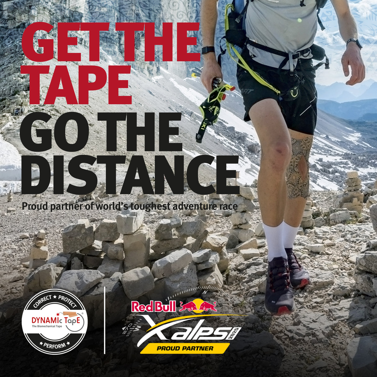 Dynamic Tape Red Bull X-Alps