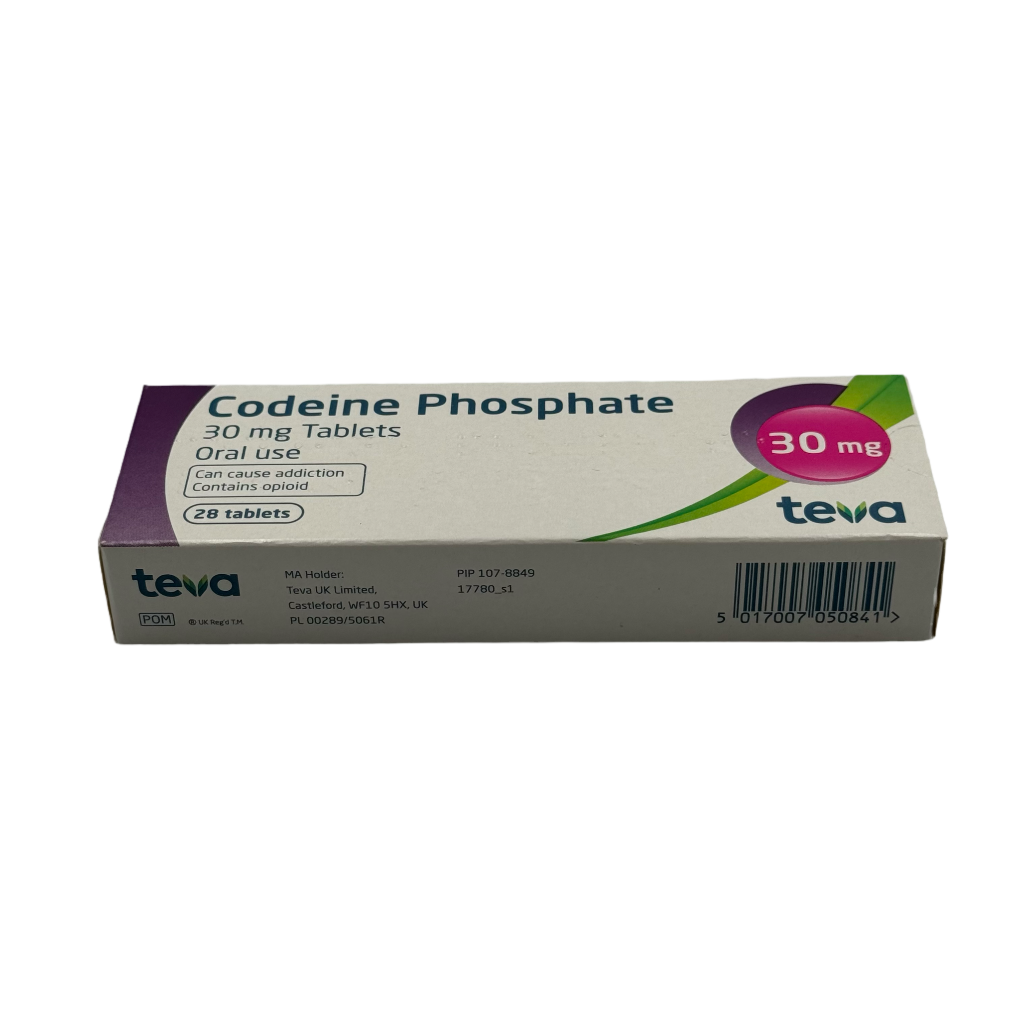 CODEINE PHOSPHATE TAB 30MG (28)