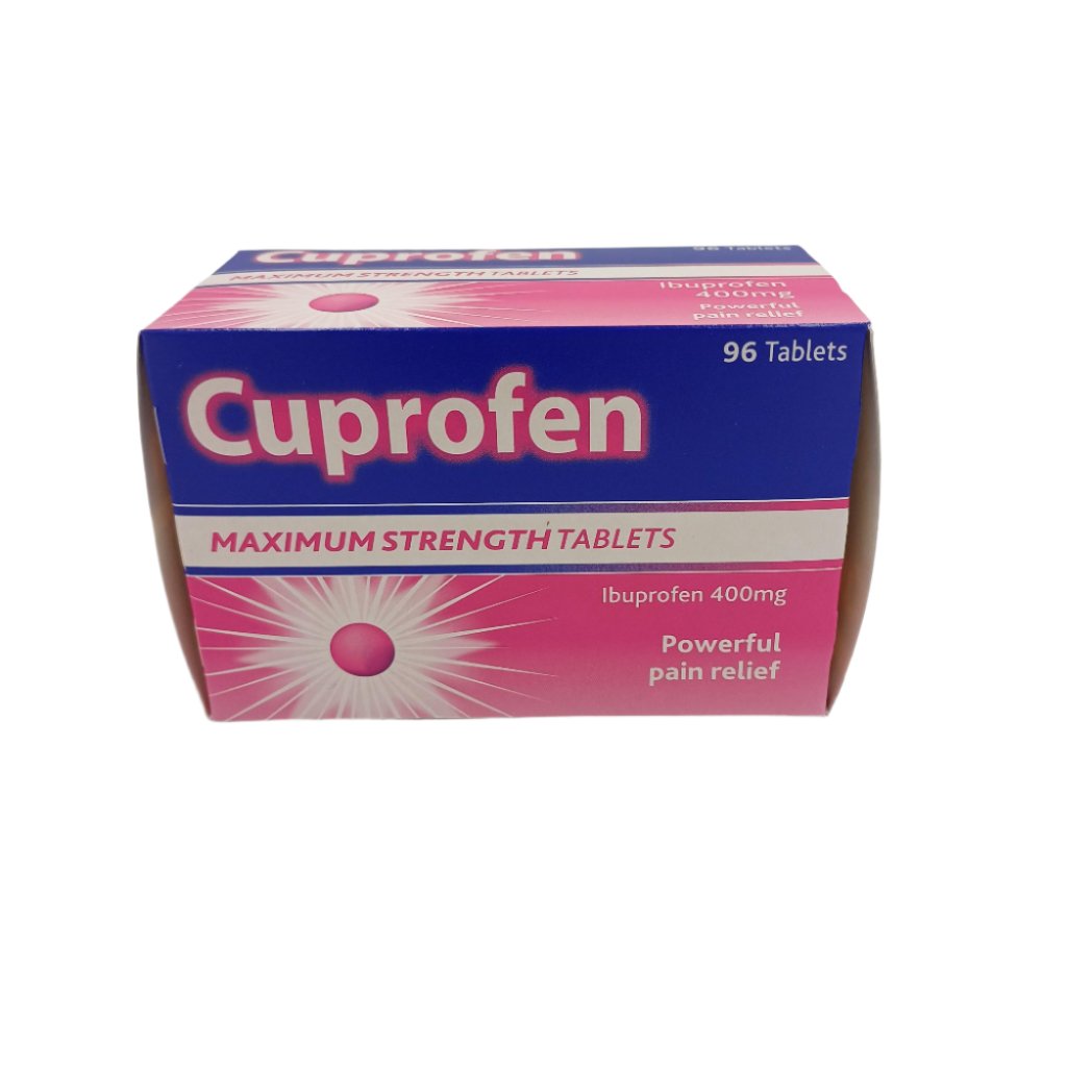 CUPROFEN (ibuprofen) MAXIMUM STRENGTH TAB 400MG (96)