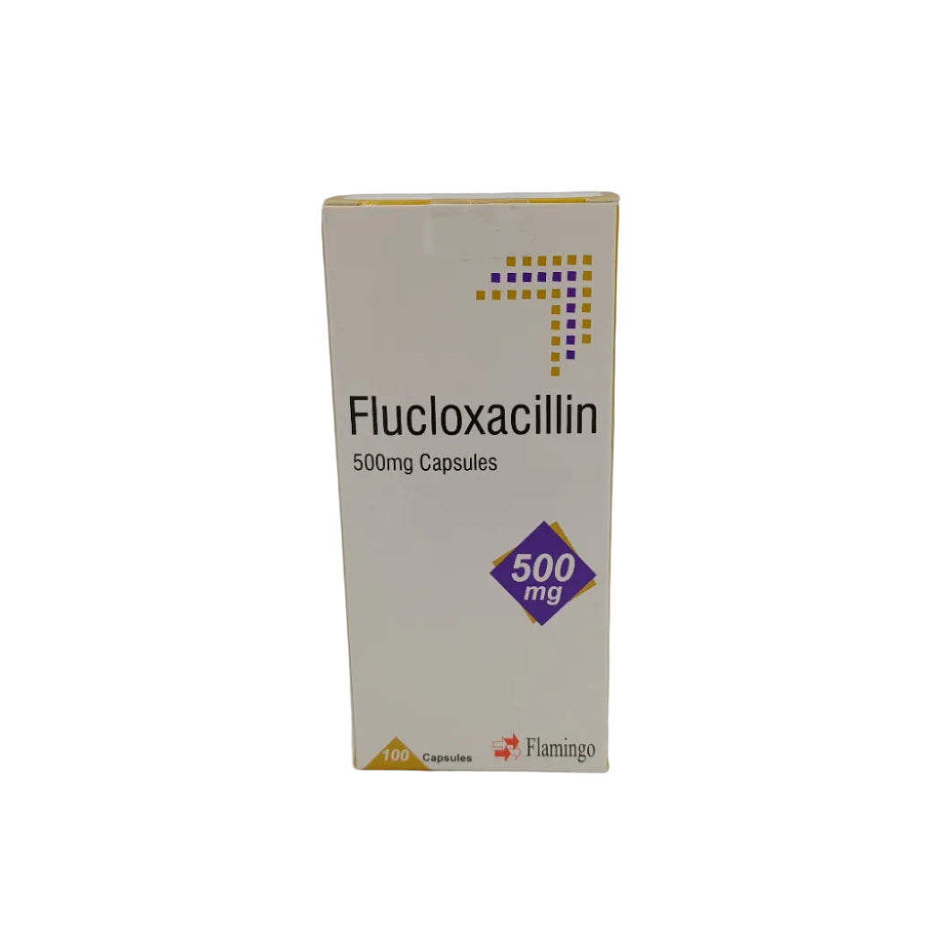 FLUCLOXACILLIN CAP 500MG (100)