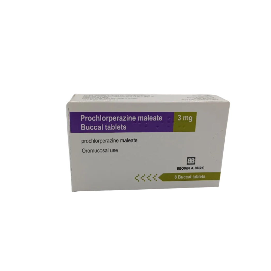 PROCHLORPERAZINE BUCCAL TAB 3MG (PROCHLORPERAZINE) (8)