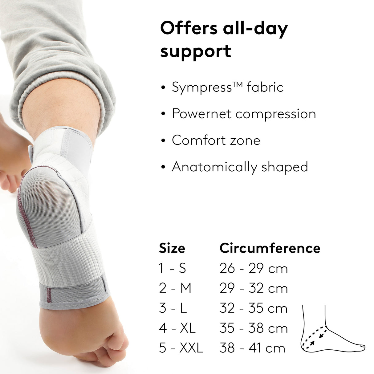 Push Braces Care Ankle Brace