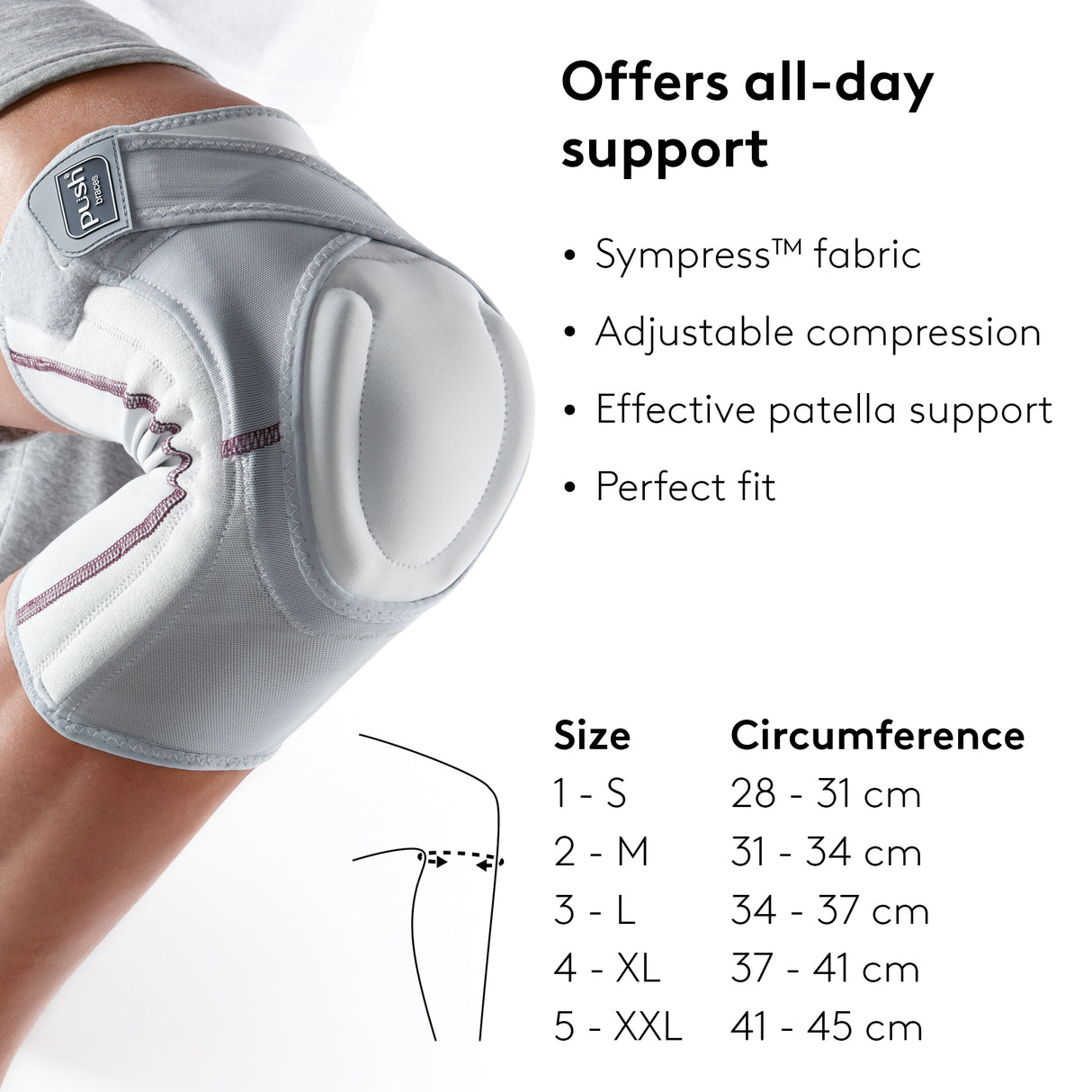 Push Braces Care Knee Brace