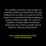 Lifting Giants - Rugby Lineout Lifting Blocks