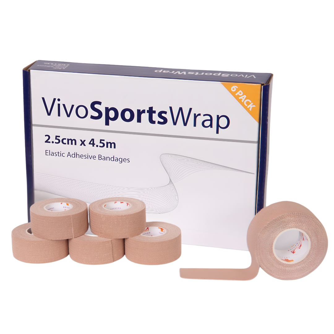 Vivomed Vivo Sports Wrap Elastic Adhesive Bandage