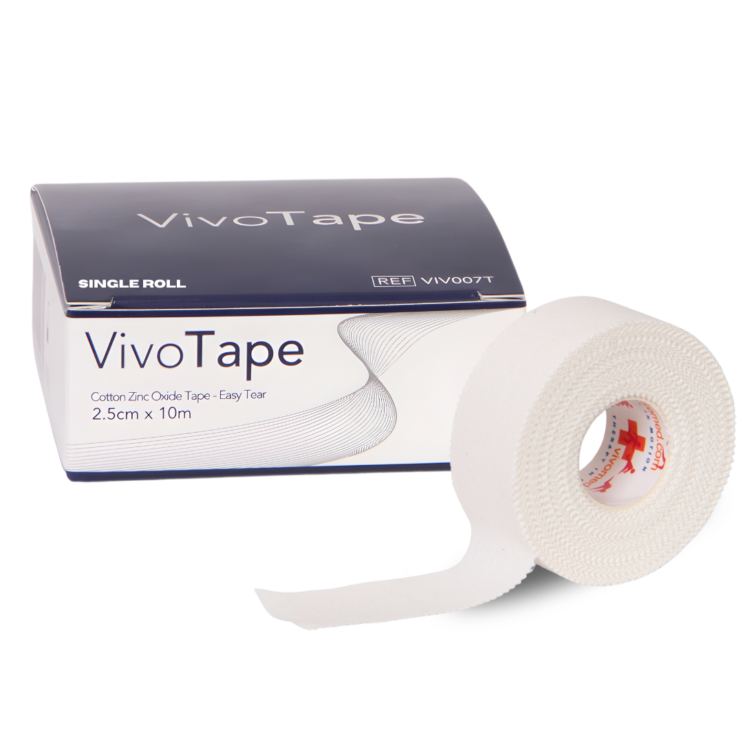 Vivo Tape Zinc Oxide Cotton Sports Strapping Tape