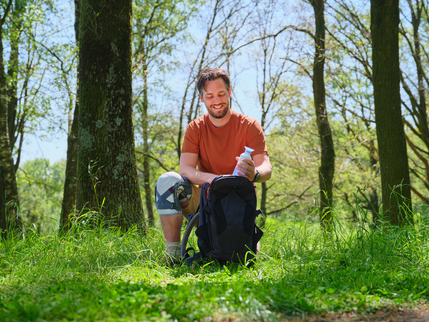 Push Braces Med Hinged Knee Brace