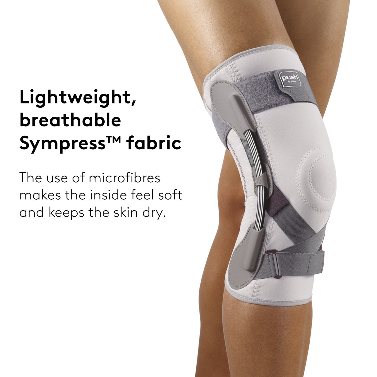 Push Braces Med Hinged Knee Brace