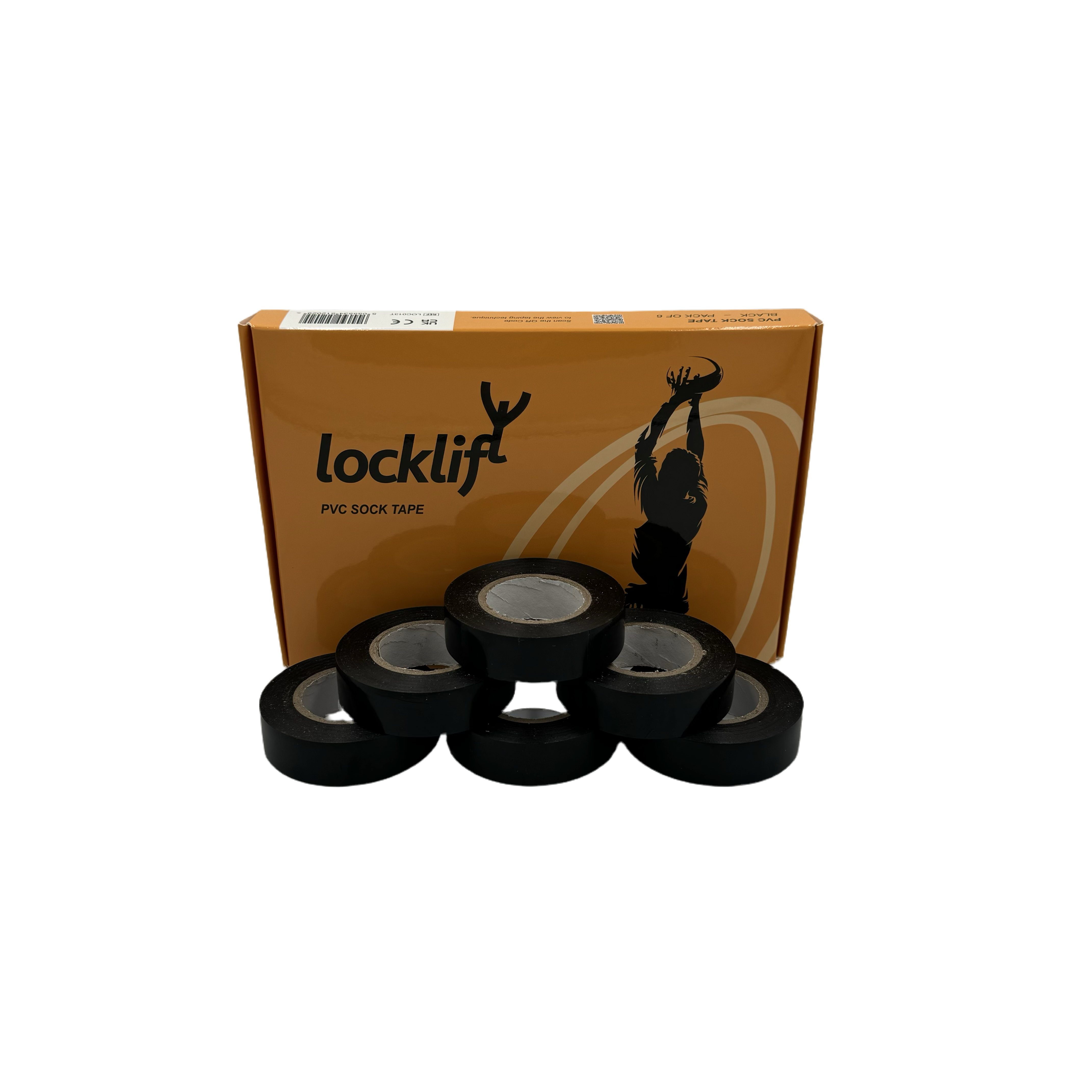 locklift sock tape - 6 rolls of locklift pvc sock tape