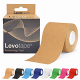 Levotape Kinesiology Tape 5cm x 5m – Sports & Physio Muscle Support (8 Colours)