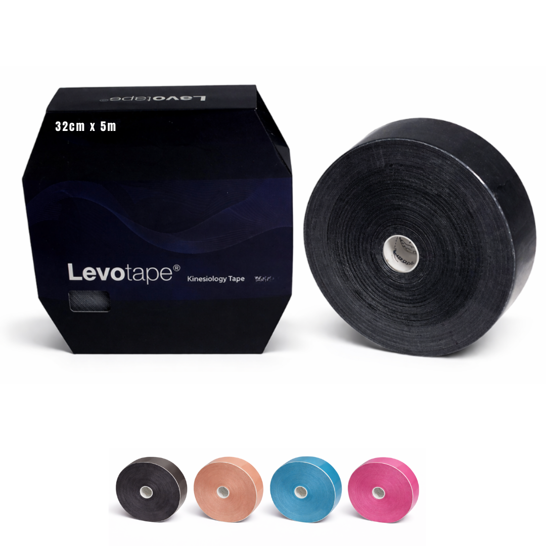 Levotape Kinesiology Tape Clinic Roll 32m x 5cm – Professional Sports Physio Tape
