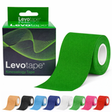 Levotape Kinesiology Tape 5cm x 5m – Sports & Physio Muscle Support (8 Colours)