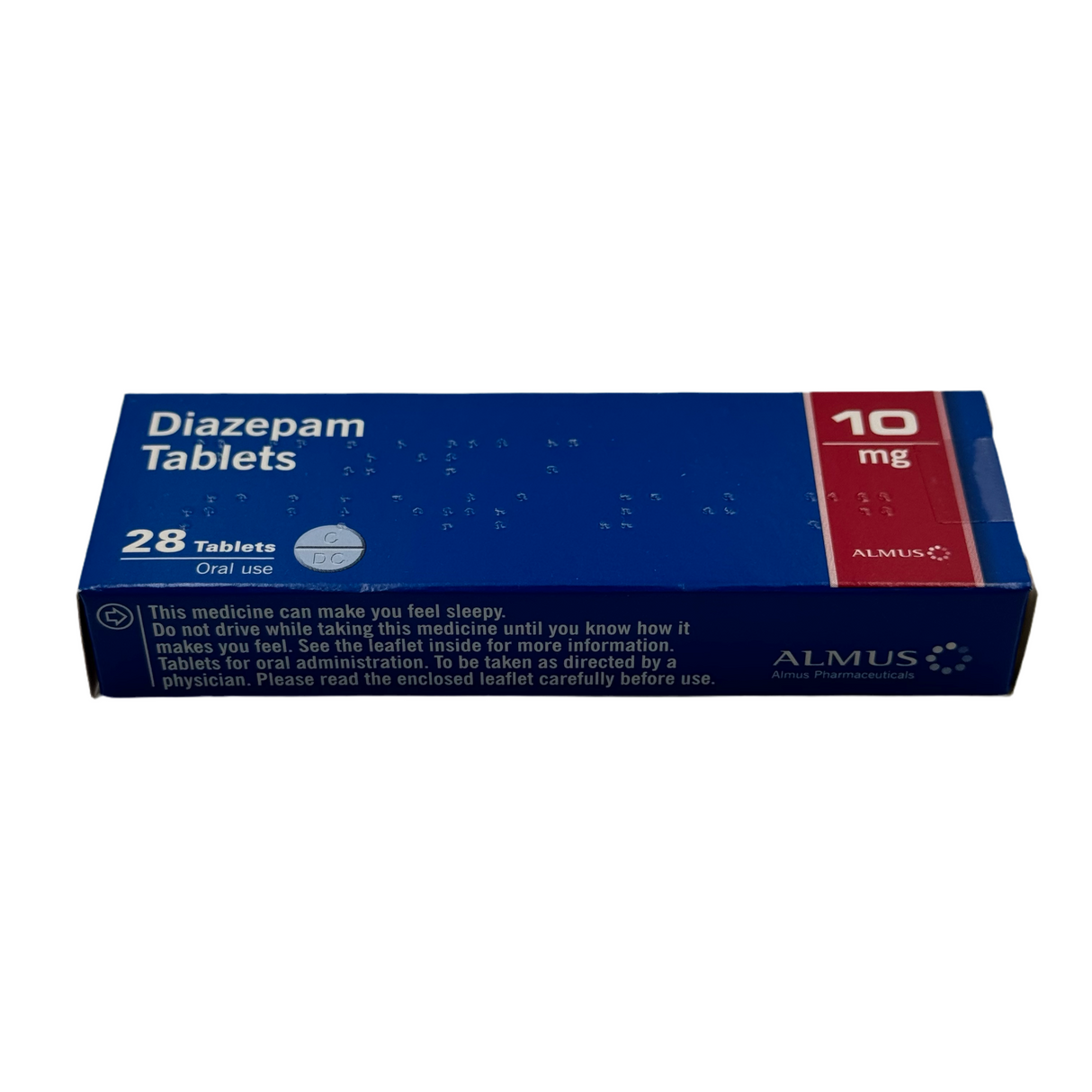 DIAZEPAM TAB 10MG (28) [SCHEDULE 4 CD]