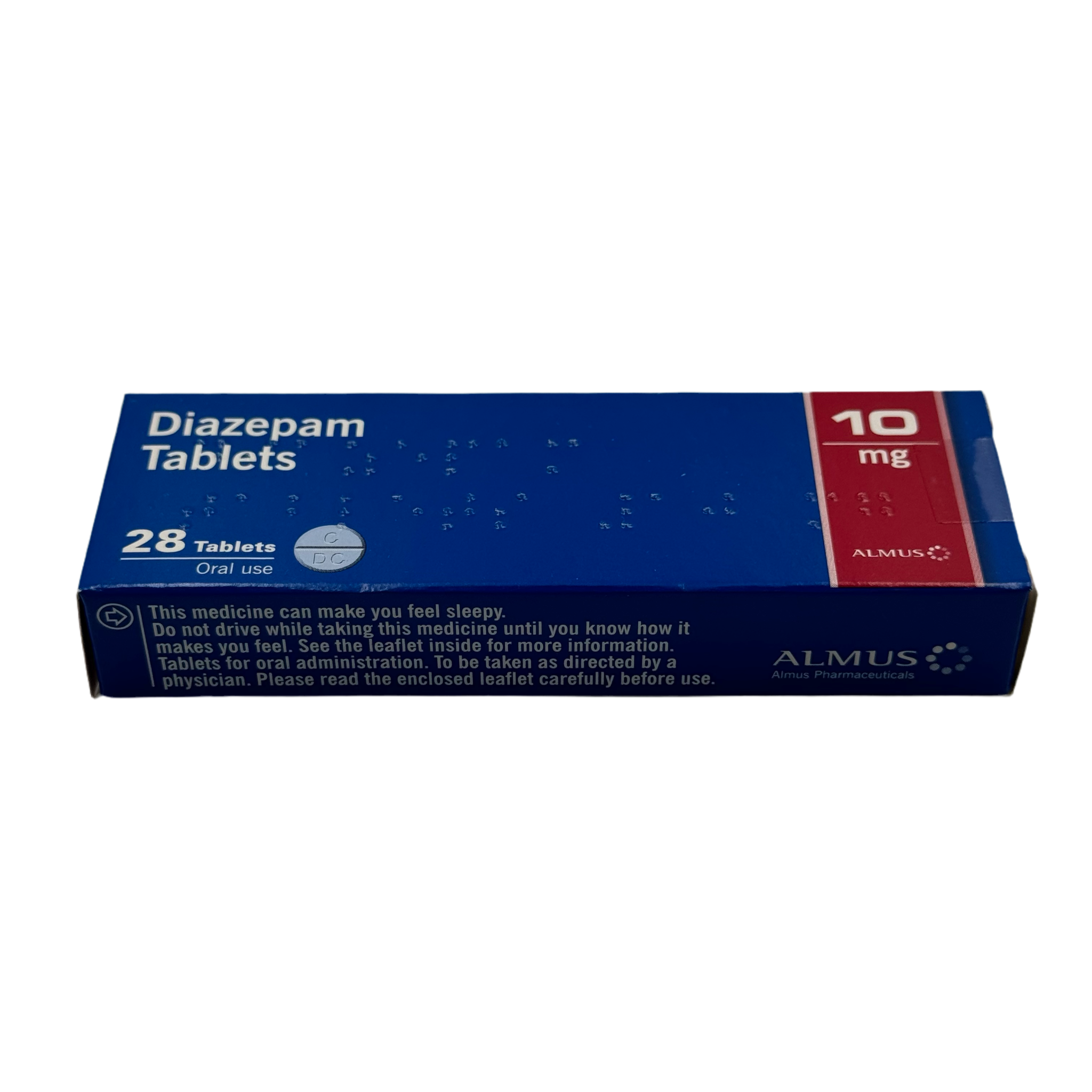 DIAZEPAM TAB 10MG (28) [SCHEDULE 4 CD]