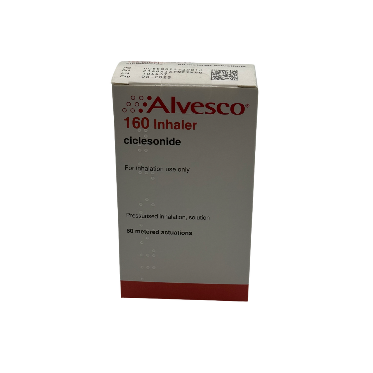 ALVESCO MULTIDOSE INHALER 160MCG (60 DOSE)