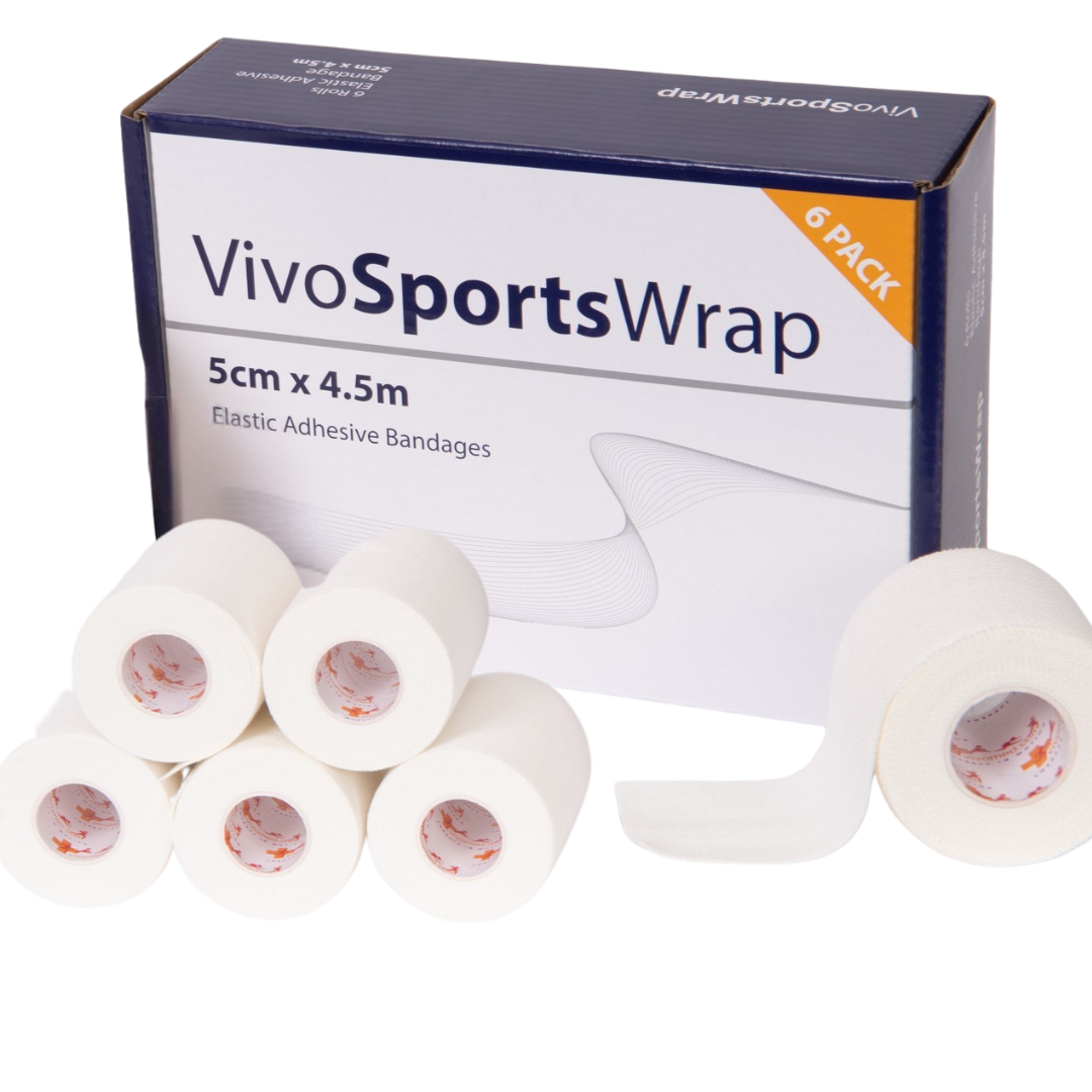 Vivomed Vivo Sports Wrap Elastic Adhesive Bandage