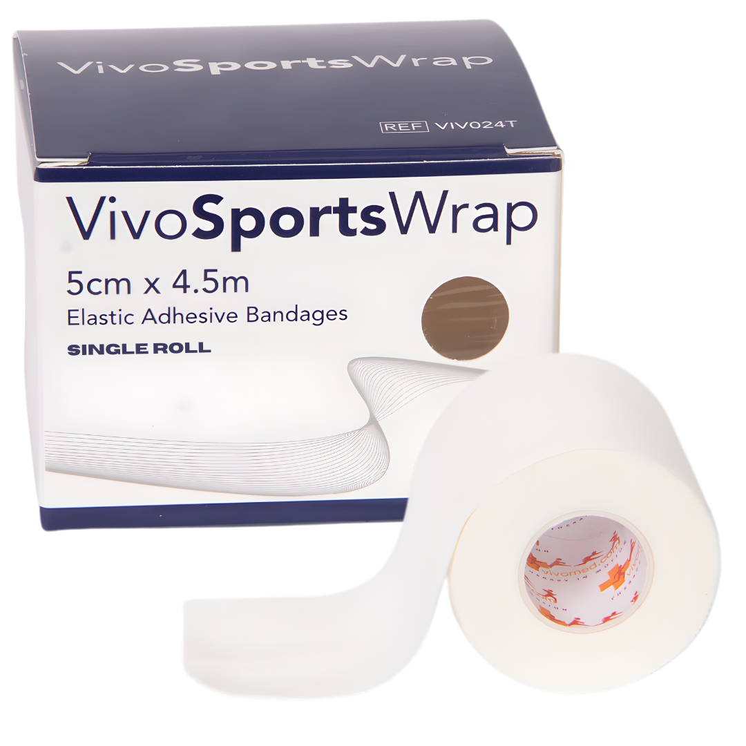 Vivomed Vivo Sports Wrap Elastic Adhesive Bandage