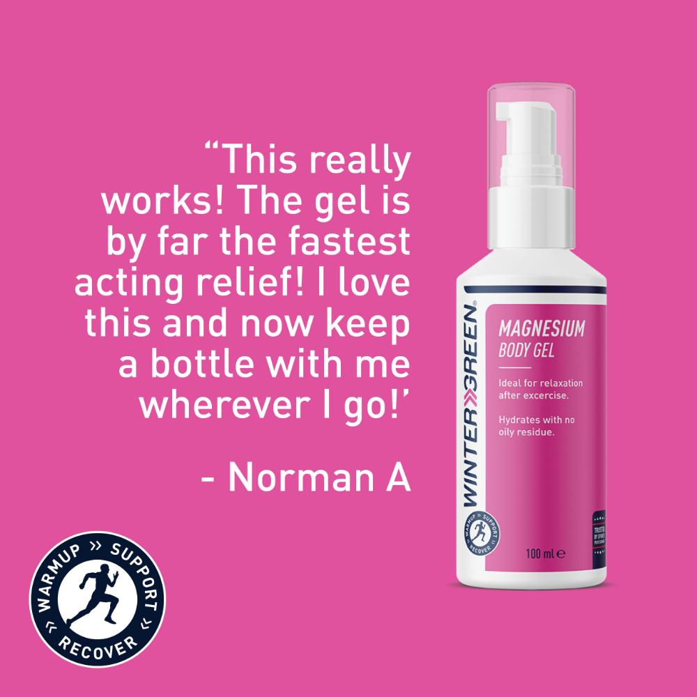 Wintergreen Magnesium Body Gel