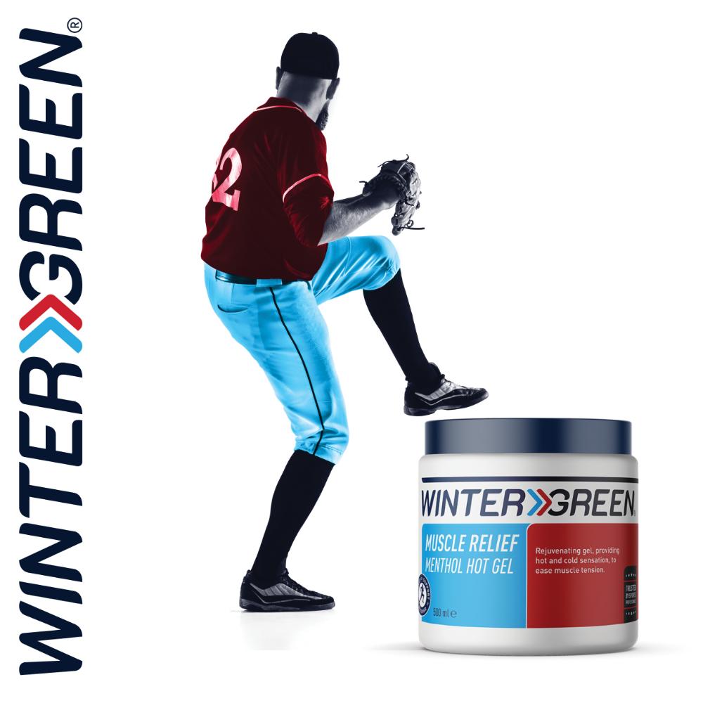 Wintergreen Muscle Relief Menthol Hot Gel
