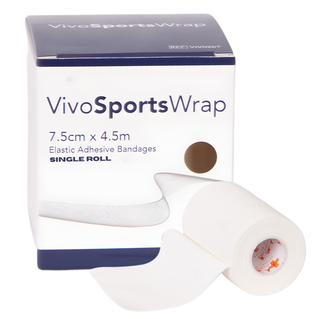 Vivomed Vivo Sports Wrap Elastic Adhesive Bandage