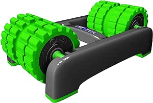 Dual Mounted Foam Roller – Mounted Back Massage & Trigger Point Therapy Tool