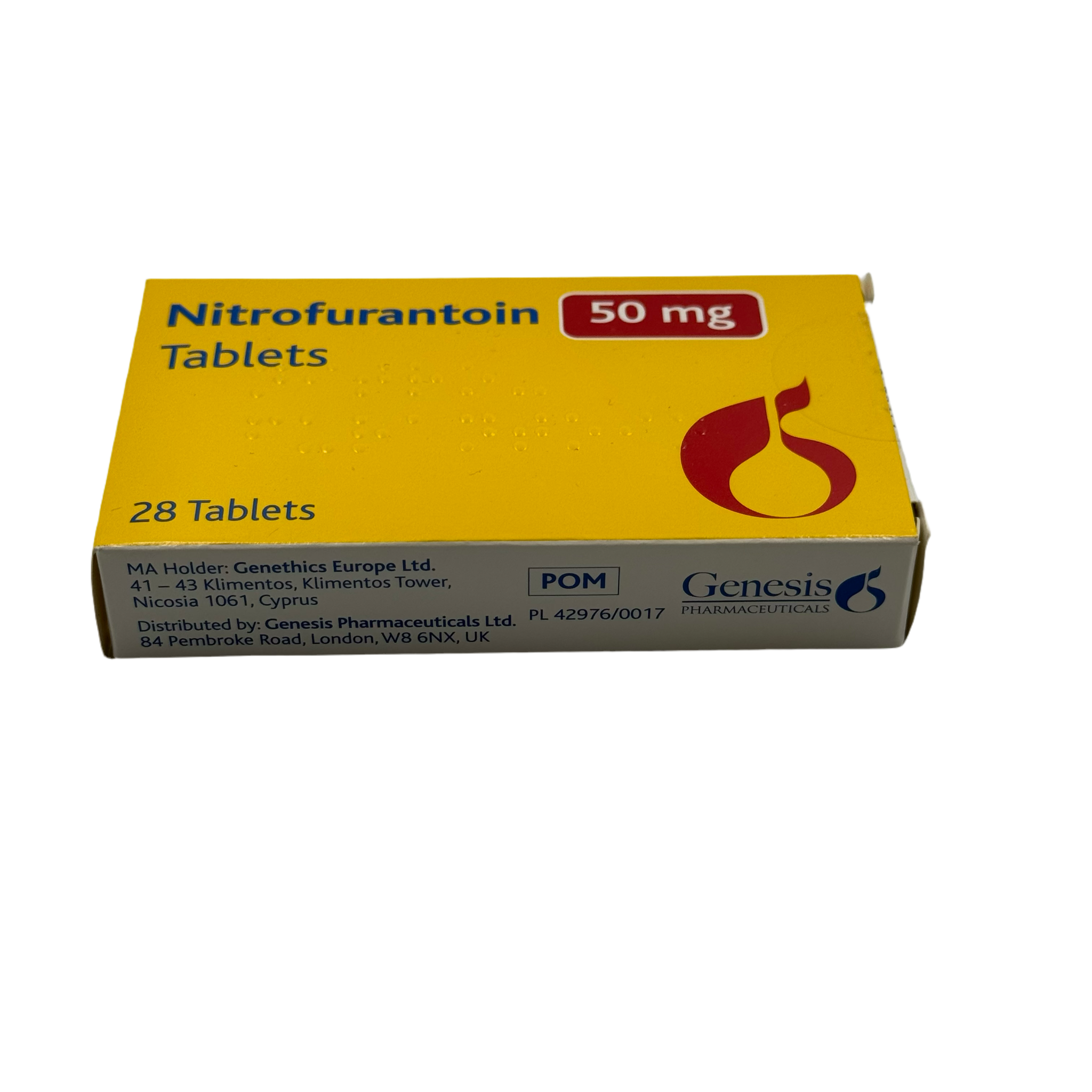 NITROFURANTOIN TAB 50MG (28)