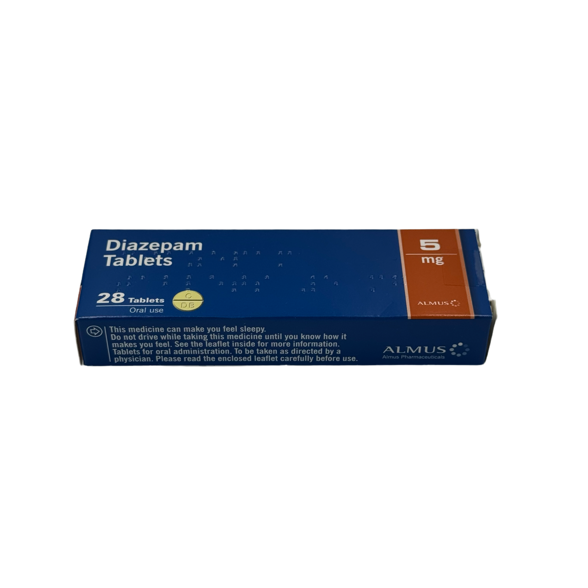 DIAZEPAM TAB 5MG (28) [SCHEDULE 4 CD]