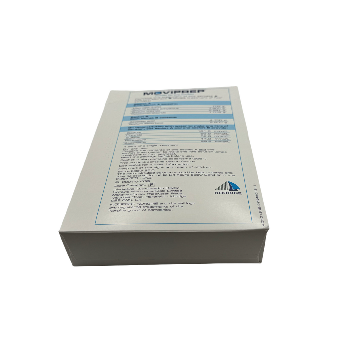 MOVIPREP PEG + ASC (ASCORBIC ACID & MACROGOL) (4 pack)