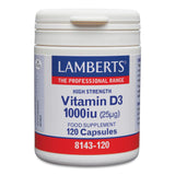 Lamberts Vitamin D3 1000iu - 120 Capsules