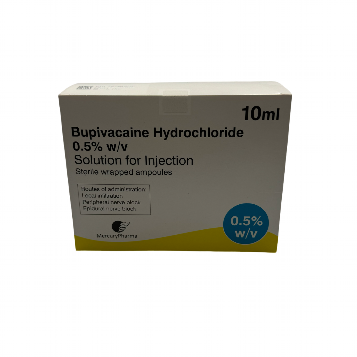 BUPIVACAINE (Wrapped Ampoules) 0.5% W/V 10ML (10)