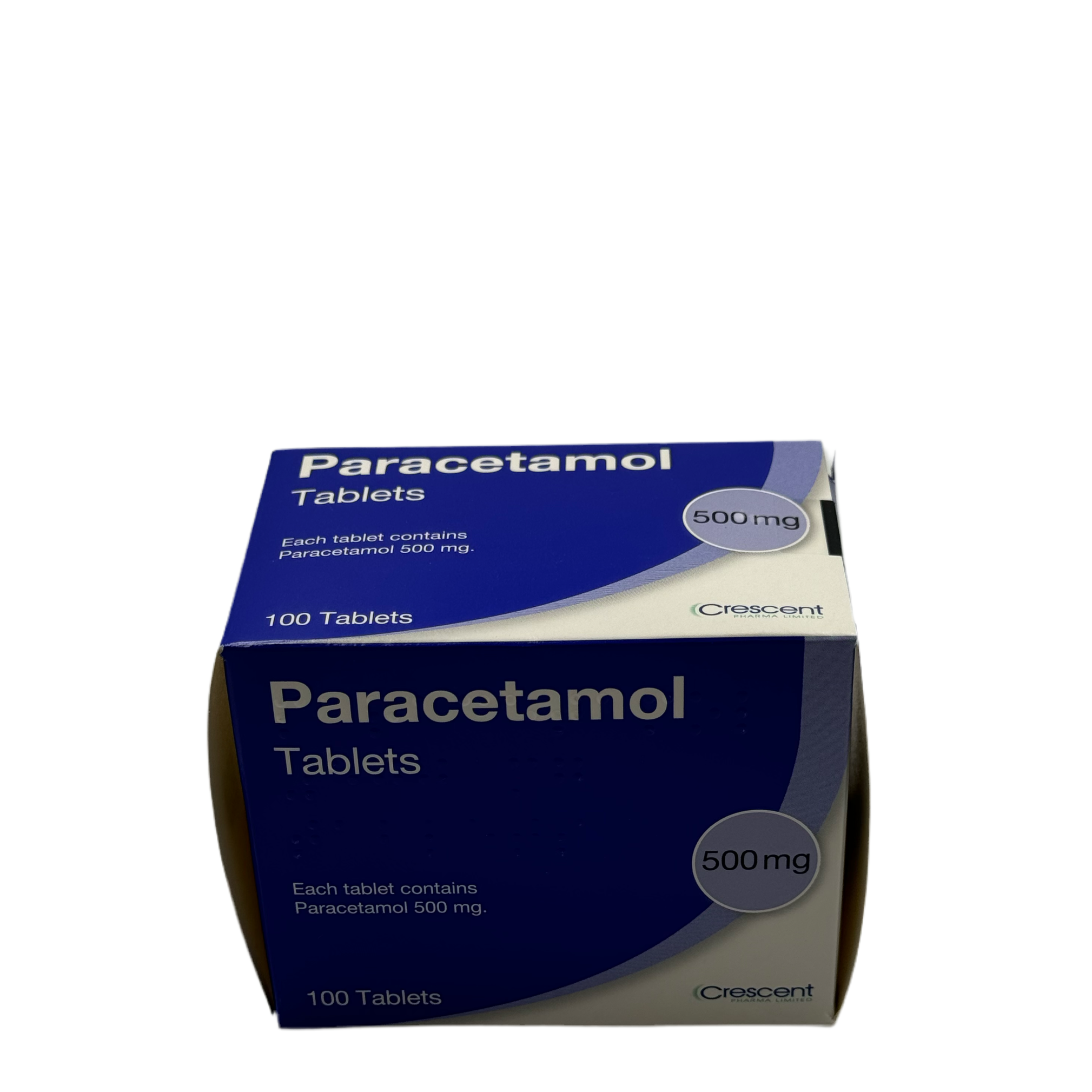 PARACETAMOL TABS/CAPLETS 500MG (100)