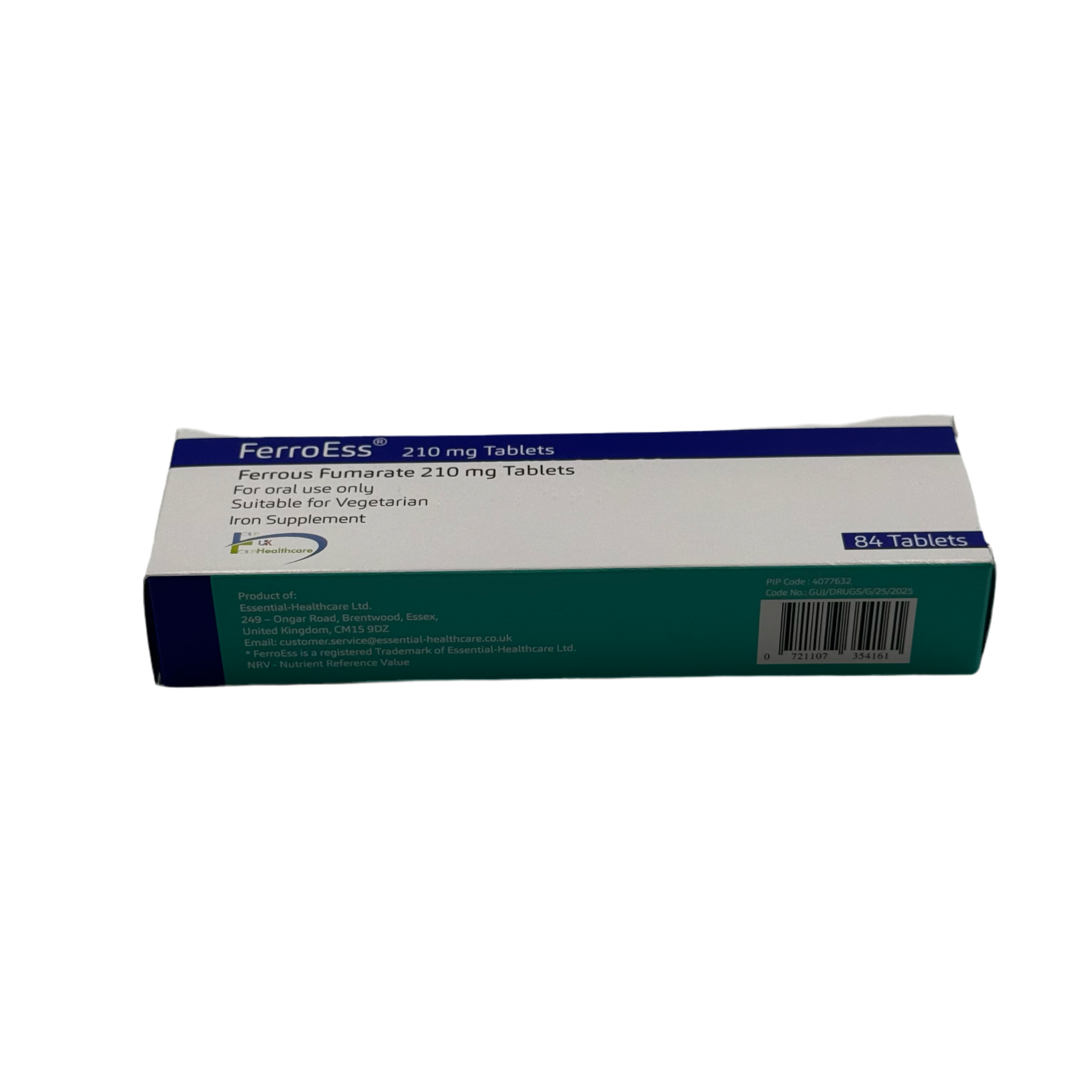 FERROESS 210MG TABLETS (ferrous fumarate) (84)