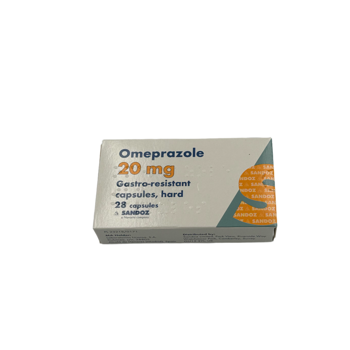OMEPRAZOLE CAP 20MG (28)