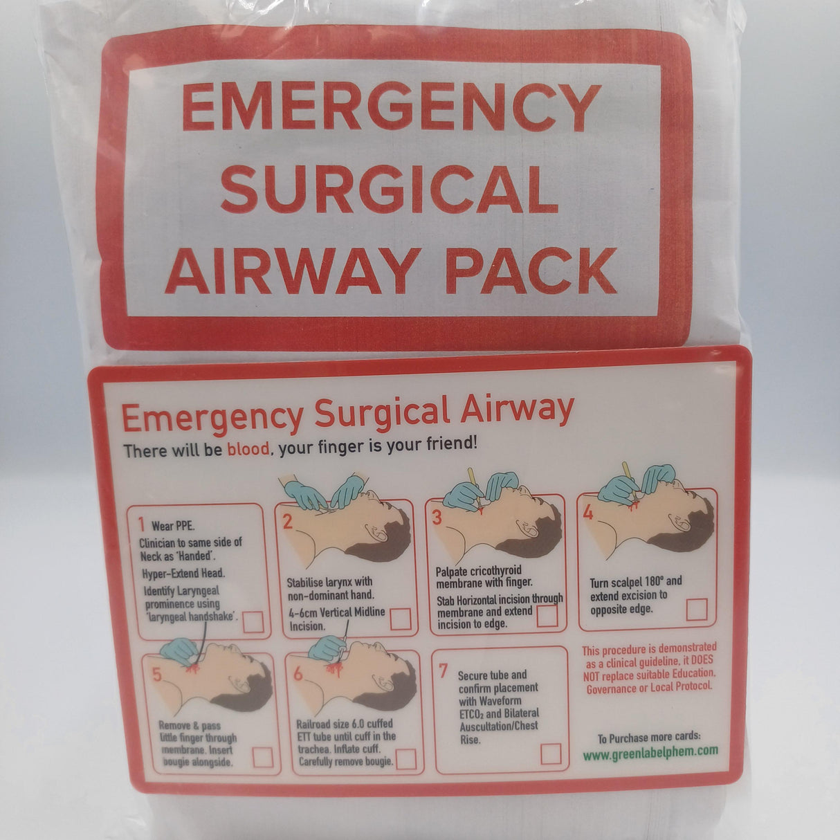 Emergency Surgical Airway Pack