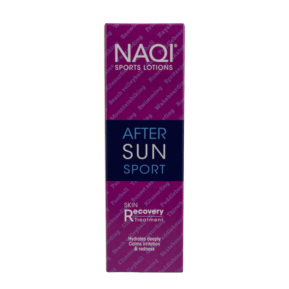 Naqi After Sun Sport skin recovery treatment