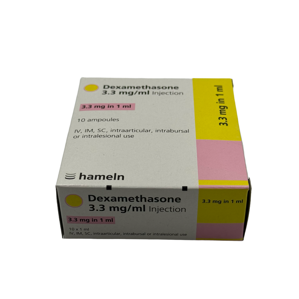 DEXAMETHASONE INJ 3.3MG/1ML (10)