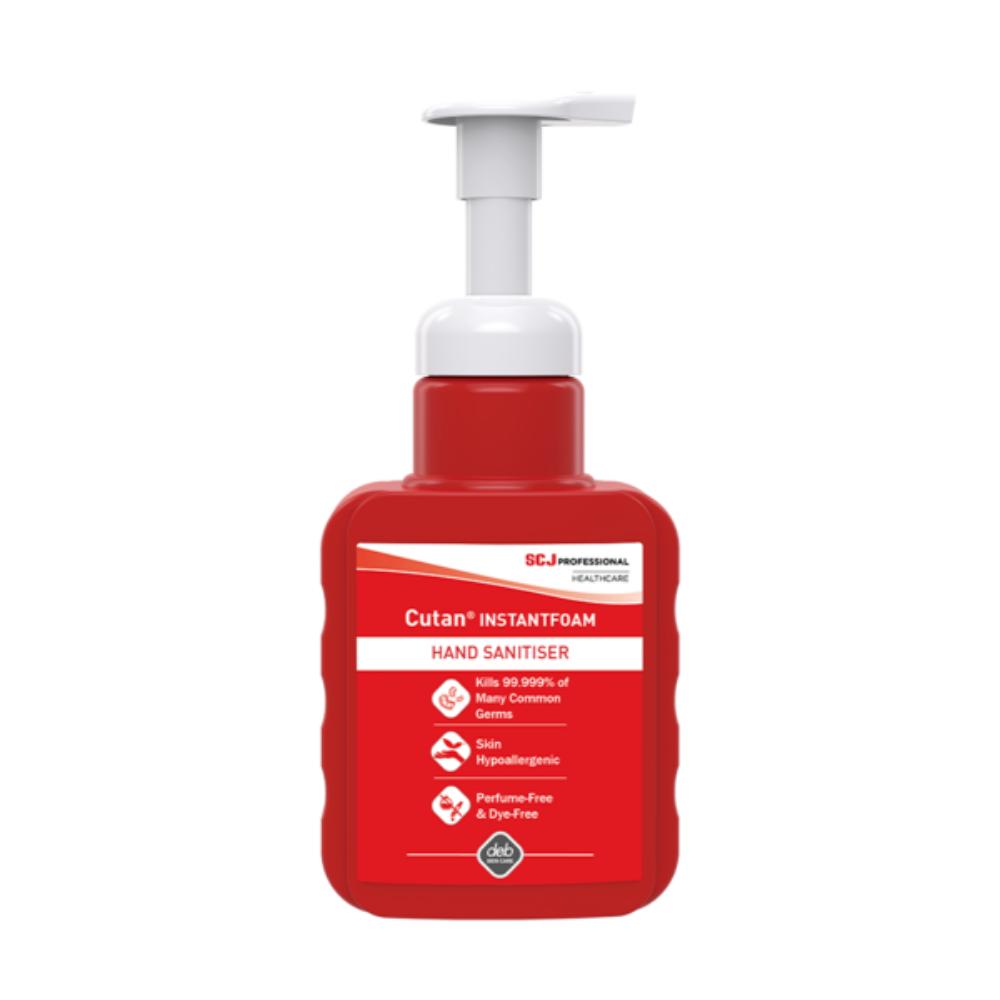 Cutan Foam Hand Sanitiser – Antibacterial Hand Hygiene Foam Clinical & Workplace Use